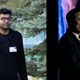 Twitter CEO Parag Agrawal (left) and Elon Musk
